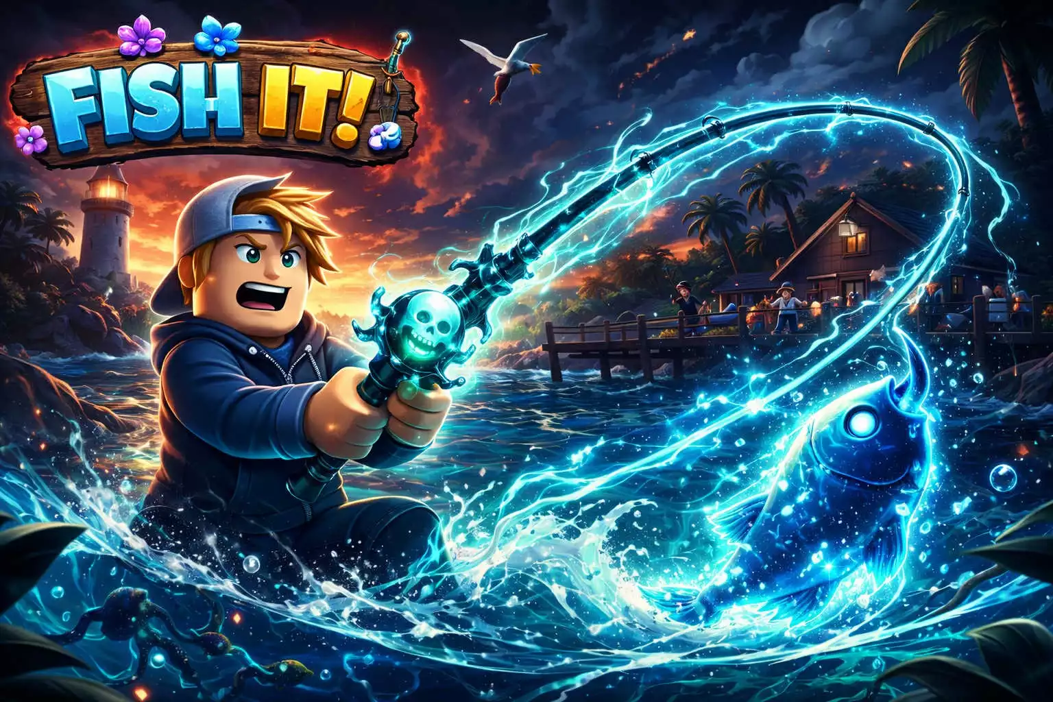 Acc Có GhostFind Rod , Nhiều Tiền , Nhiều Cá